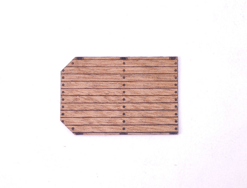 EM606 Holz Auflage für Herpa THP Schwanenhals dunkel