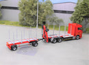EM150 1:87 Bausatz für Kurzholz Hängerzug LKW Aufbau + Anhänger ohne Kran