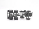 1:87 EM0383 MB SK 6x6 Chassis 2 Stk. als Bausatz dunkelgrau