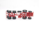 1:87 EM0381 MB SK 8x8 Chassis 2 Stk. als Bausatz rot