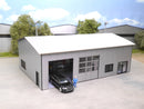 EM403 1:87 Bausatz für kleine PKW-Werkstatt mit Büro und 2 Toren