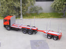 EM198 Bausatz für Holz Tandem Anhänger und Motorwagen Aufbau