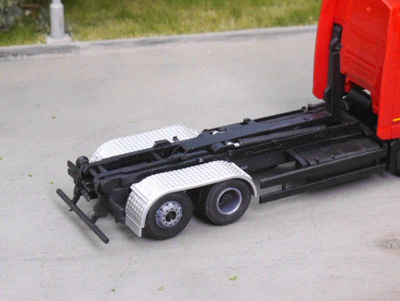 schutzblech lkw EM662 3x runde Riffelblech Kotflügel für LKW