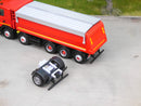 EM669 1:87 2x Bausatz 5. Achse für Herpa 8x4 Chassis