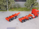 EM124.2 1:87 Bausatz 5achs Container Trailer teilbar mit Radsätzen und separaten Kotflügeln