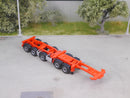 EM124.2 1:87 Bausatz 5achs Container Trailer teilbar mit Radsätzen und separaten Kotflügeln