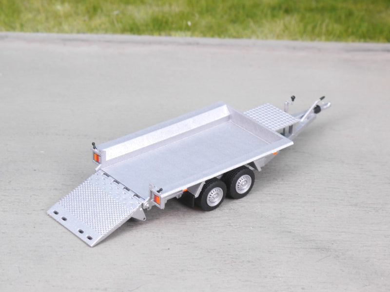 EM223 1:87 Bausatz Tandemanhänger für Baumaschinentransporte