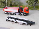 EM255 1:87 2x Umbausatz 5achs Chassis mit Riffelblech Kotflügeln (2 Varianten)