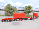 EM167.2 1:87 Bausatz 3+4achs Combi-Container Trailer teilbar mit Radsätzen