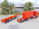 EM167.2 1:87 Bausatz 3+4achs Combi-Container Trailer teilbar mit Radsätzen