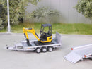 EM258 1:87 Bausatz Tridemanhänger für Baumaschinentransporte
