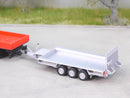 EM258 1:87 Bausatz Tridemanhänger für Baumaschinentransporte
