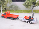 EM258 1:87 Bausatz Tridemanhänger für Baumaschinentransporte