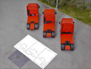 EM622 3x Bausatz Chassis Verkleidung Auflage passend für Scania MAN Iveco