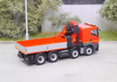 EM177 Komplettbausatz 4achs Pritschen LKW mit Ladekran ohne Kabine