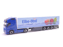 1:87 Herpa 951395 Volvo GL XL Kühlkoffer Sattelzug Elbe-Obst