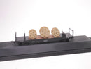 EM206 1:87 Bausatz Schmalspur Plattformwagen mit Kabeltrommeln