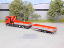 EM184 Bausatz für Tandem Hängerzug Pritsche/Ladekran mit Bordwänden